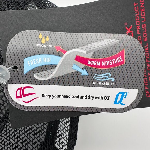 Kryptek Spartan Structured 6 Panel Meshback Snapback Cap, OSFM, Neptune/Black - Picture 11 of 15